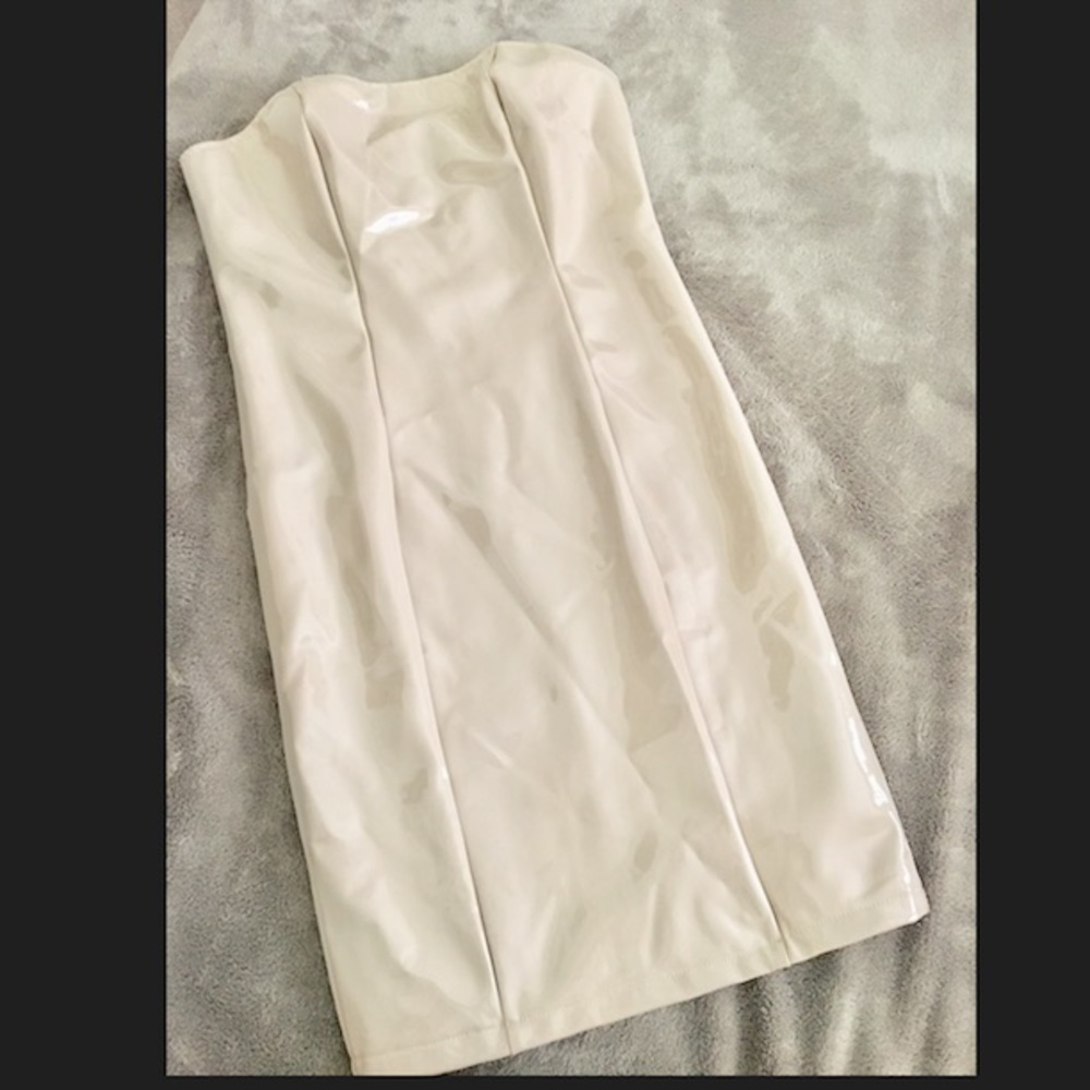 Kimmie Nude Latex Dress SOLD!